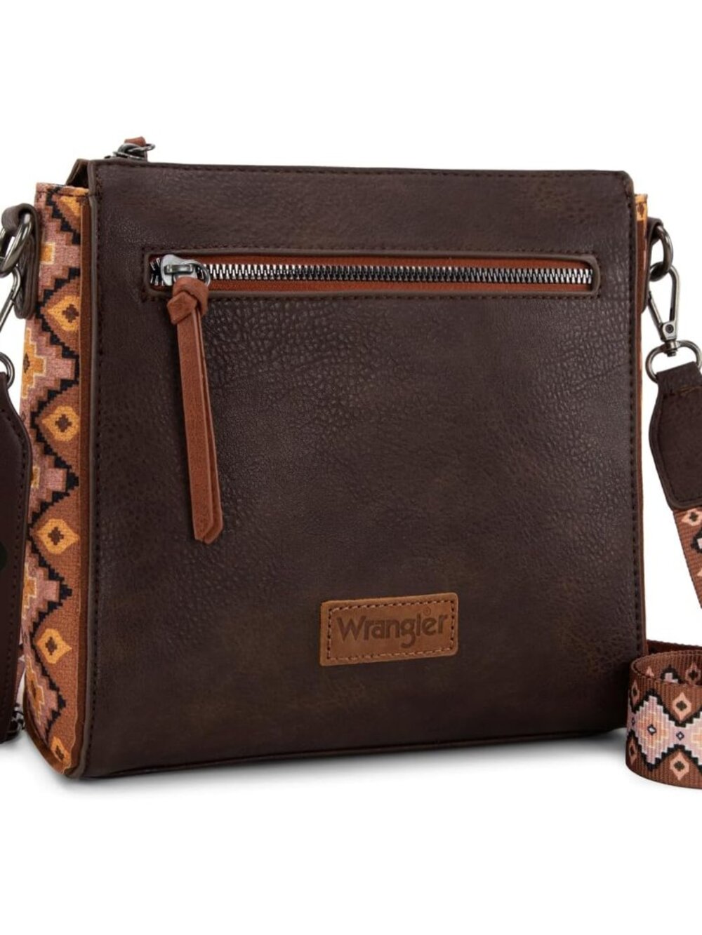 Wrangler Crossbody Purses for Women Vegan Leather Shoulder Bag Handbags